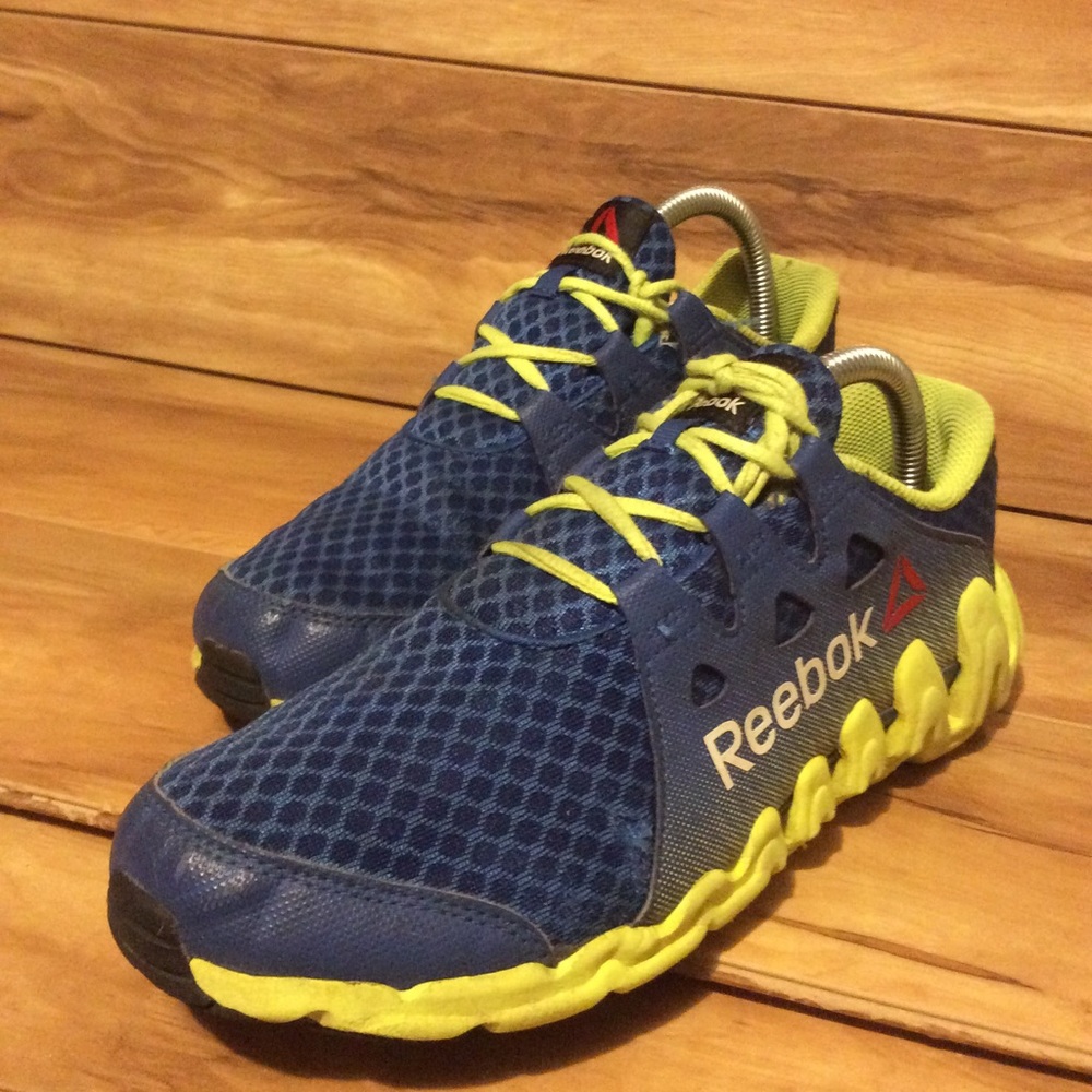 Reebok Men’s Running Blue Lime Sz 7